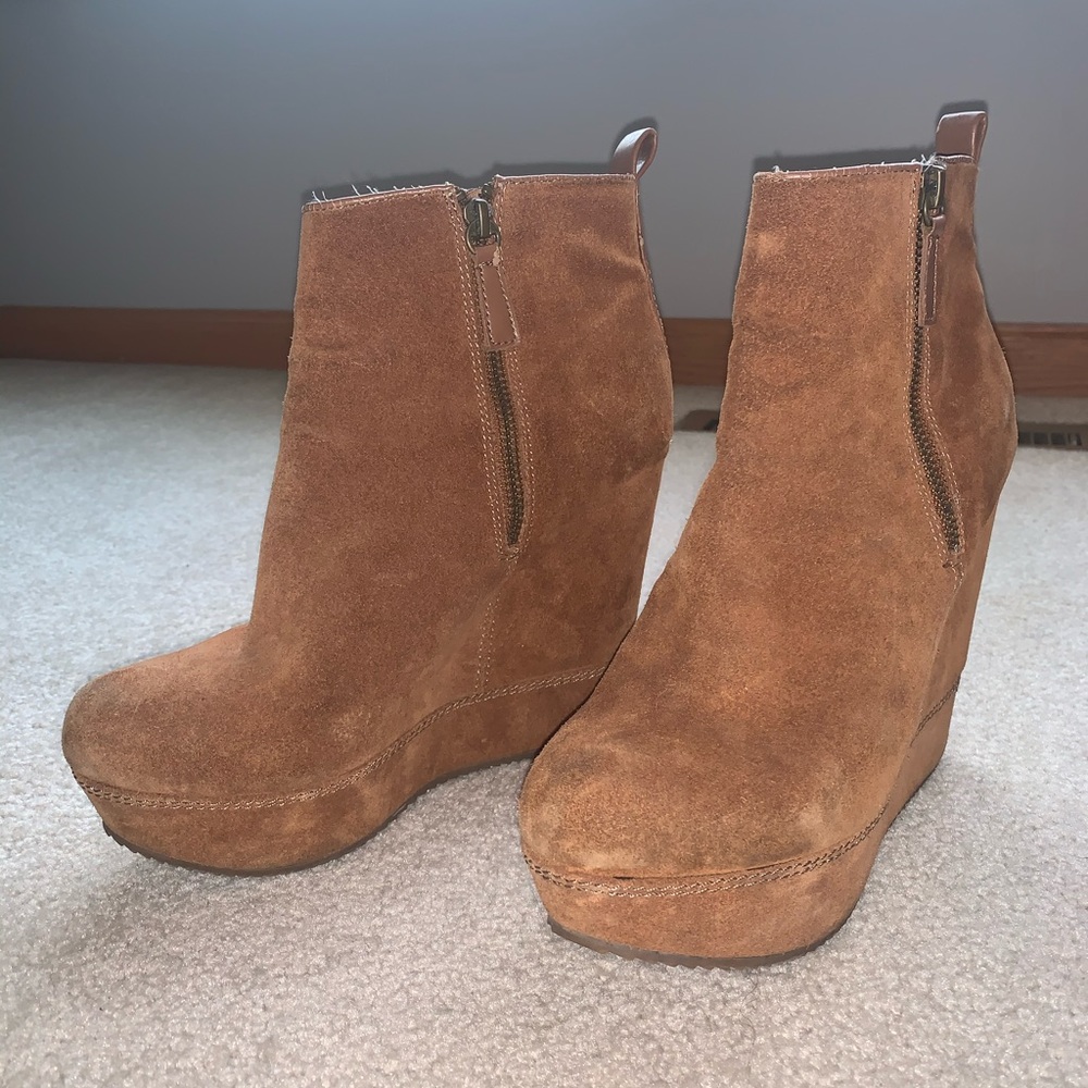 Suede Aldo Heels
